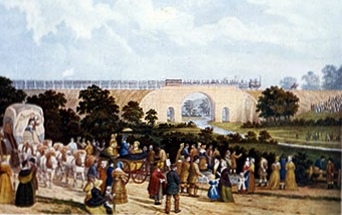 El primer ferrocarril