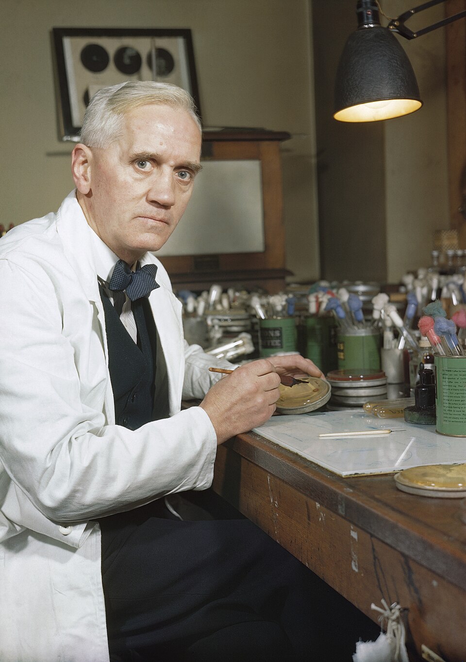 Fleming halla la penicilina