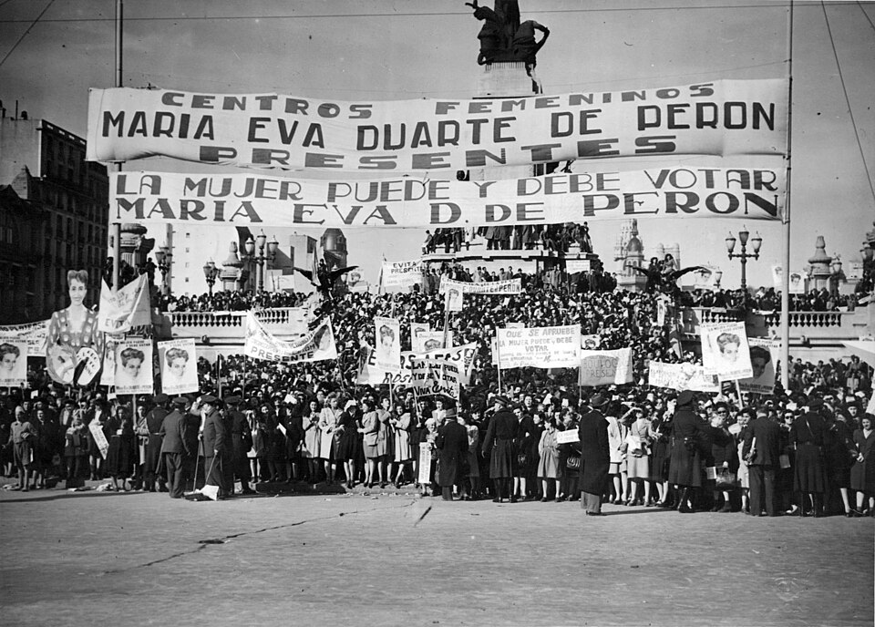 Voto femenino en Argentina